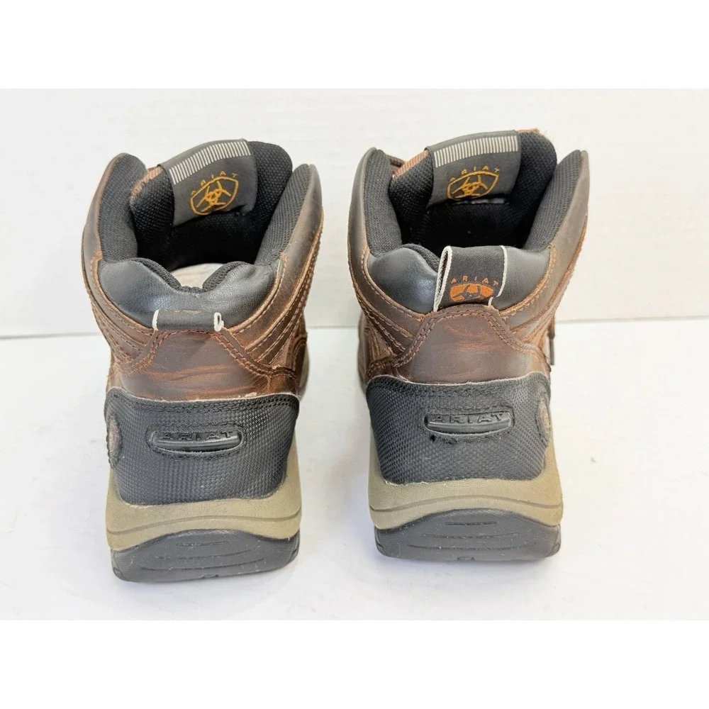 Ariat Terrain ATS Hiking Boots Brown Leather Men's 7.5D Style 10016378